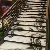 Отделка лестниц керамогранитом