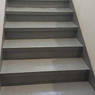 Отделка лестниц декоративной штукатуркой