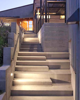 Уличная лестница в Мытищах