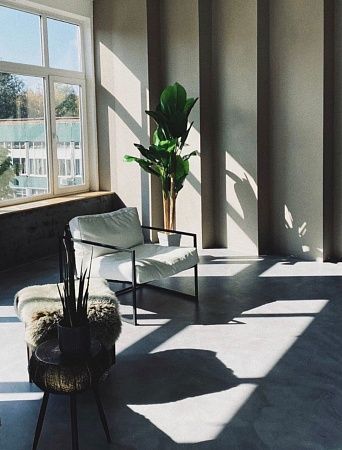 Изготовление полимерных наливных полов в Москве - пример выполнения