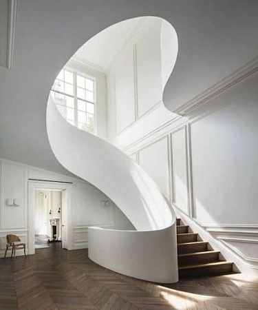 Винтовые лестницы на заказ в Москве - пример выполнения