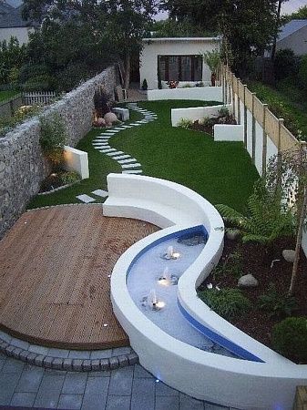 Фонтаны в Москве - пример выполнения