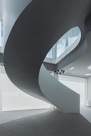 Дизайнерские лестницы в Москве - пример выполнения