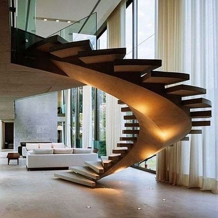 Лестницы на монокосоуре в Санкт-Петербурге - пример выполнения