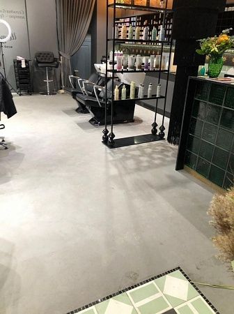 Изготовление полимерных наливных полов в Москве - пример выполнения