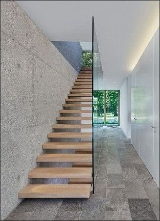 Консольные, парящие лестницы в Краснодаре - пример выполнения