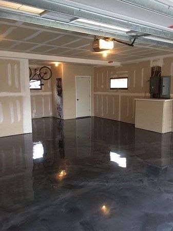 Изготовление эпоксидных наливных полов в Самаре - пример выполнения