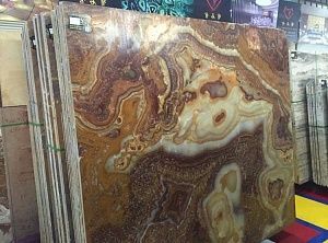 Слэб оникса, натуральный камень