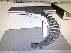 Процесс проектирования лестницы