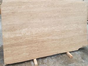 Слэб травертина, натуральный камень