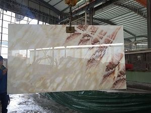 Слэб оникса, натуральный камень