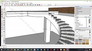 Процесс проектирования лестницы