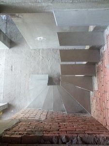 Пример готовой лестницы