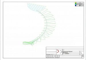 Готовый проект лестницы