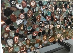 Слэб агата, натуральный камень