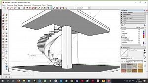 Процесс проектирования лестницы